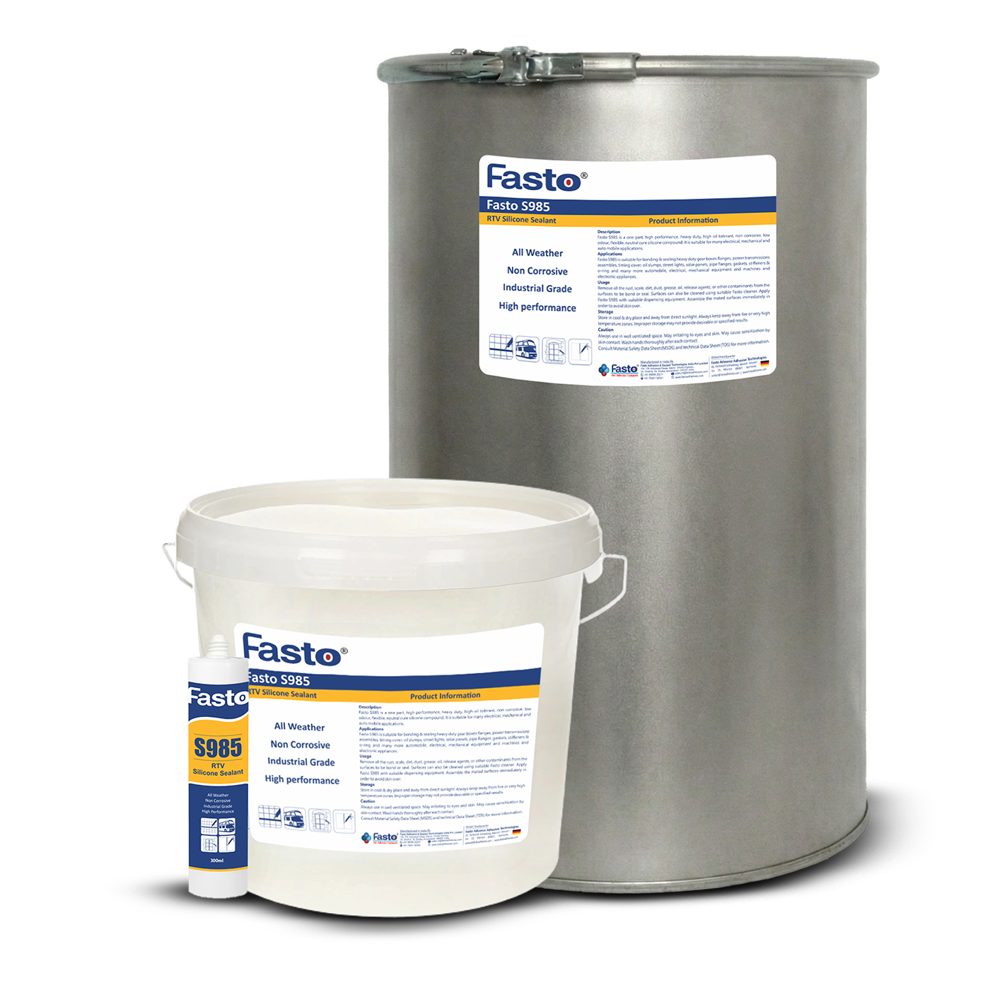 Fasto S985 - Fasto Adhesives & Sealants